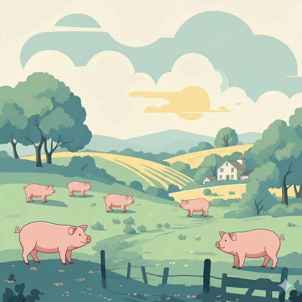 Farm illustration